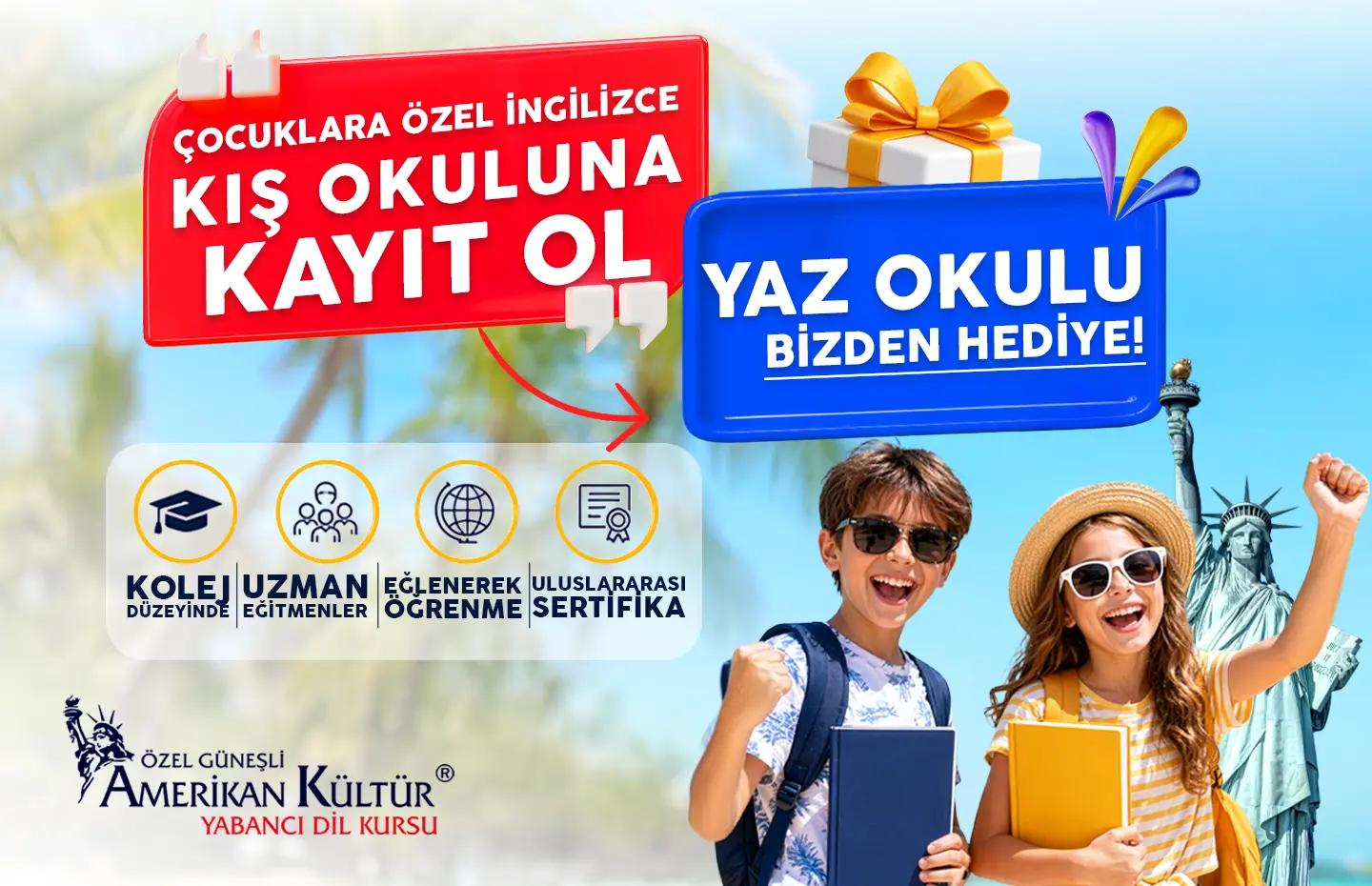 Çocuklara Özel İngilizce Kampanyası